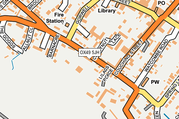 Map of CYGNET COTTAGE PROPERTIES LIMITED at local scale