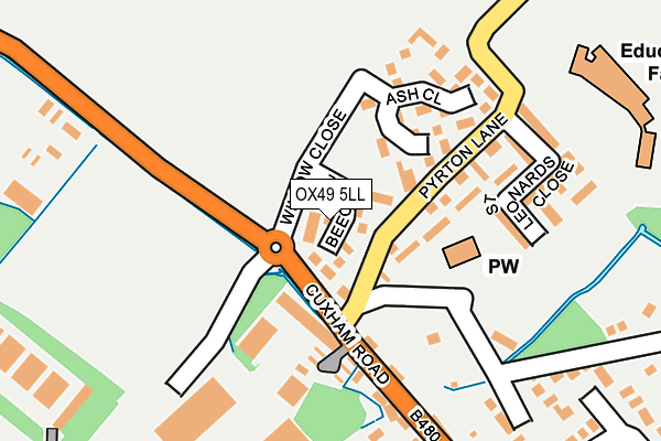 Map of SHARP AND STRONG STEEL BUILDINGS LTD at local scale