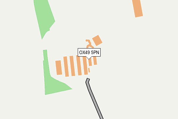 OX49 5PN map - OS OpenMap – Local (Ordnance Survey)