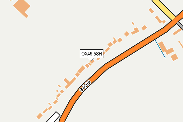 OX49 5SH map - OS OpenMap – Local (Ordnance Survey)