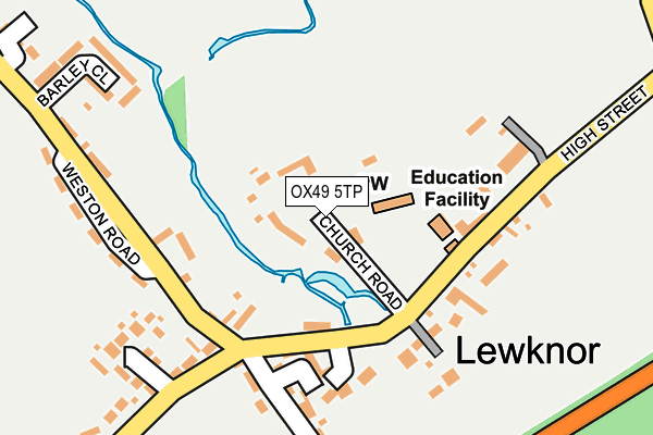 OX49 5TP map - OS OpenMap – Local (Ordnance Survey)