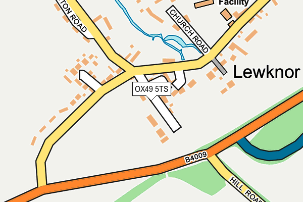 OX49 5TS map - OS OpenMap – Local (Ordnance Survey)