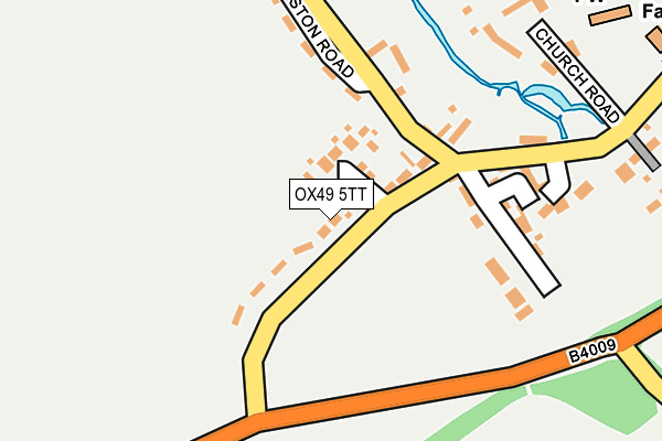OX49 5TT map - OS OpenMap – Local (Ordnance Survey)