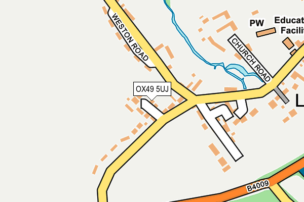 OX49 5UJ map - OS OpenMap – Local (Ordnance Survey)