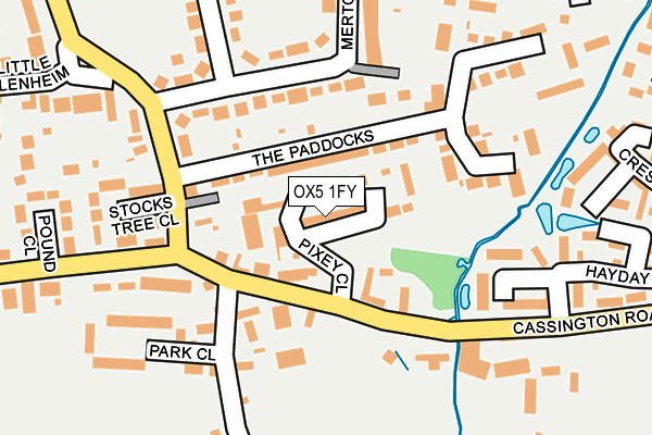 Map of OXFORD FETAL MEDICINE LIMITED at local scale