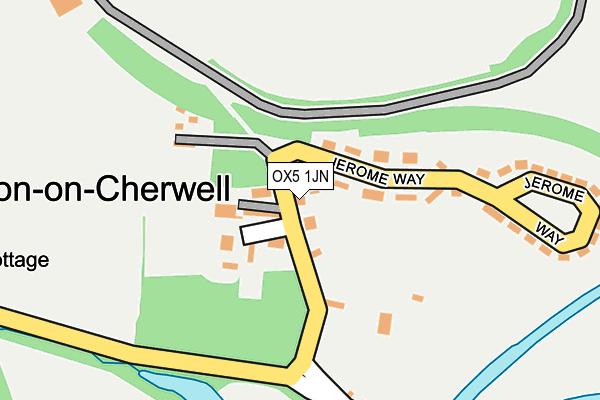 OX5 1JN map - OS OpenMap – Local (Ordnance Survey)