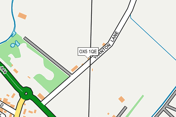 OX5 1QE map - OS OpenMap – Local (Ordnance Survey)