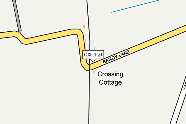 OX5 1QJ map - OS OpenMap – Local (Ordnance Survey)