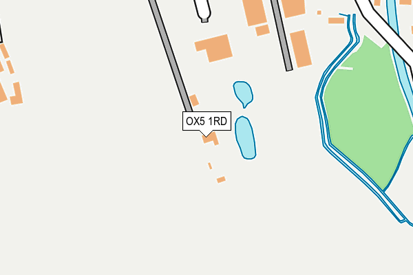 OX5 1RD map - OS OpenMap – Local (Ordnance Survey)