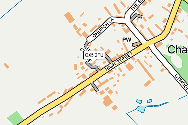 OX5 2FU map - OS OpenMap – Local (Ordnance Survey)