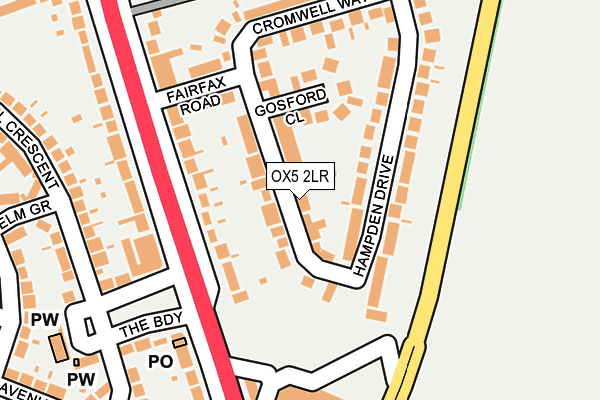 Map of DGM ELECTRICAL (OXFORD) LIMITED at local scale