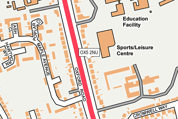 Map of ADRIAN BUILDING 123 LIMITED at local scale