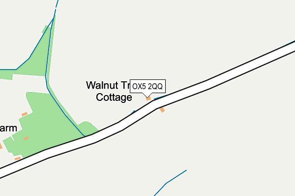 OX5 2QQ map - OS OpenMap – Local (Ordnance Survey)