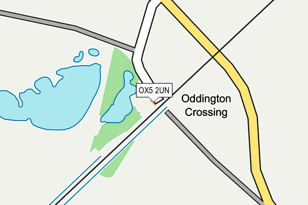 OX5 2UN map - OS OpenMap – Local (Ordnance Survey)