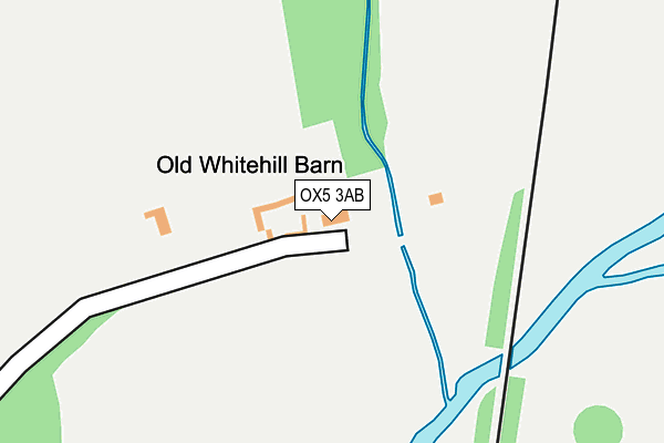 OX5 3AB map - OS OpenMap – Local (Ordnance Survey)