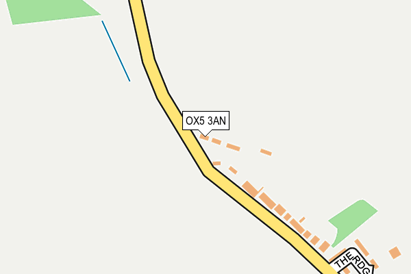 OX5 3AN map - OS OpenMap – Local (Ordnance Survey)