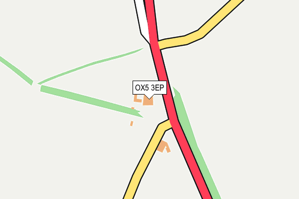 OX5 3EP map - OS OpenMap – Local (Ordnance Survey)