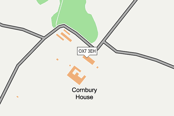 OX7 3EH map - OS OpenMap – Local (Ordnance Survey)