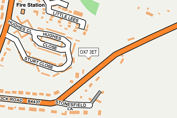 OX7 3ET map - OS OpenMap – Local (Ordnance Survey)