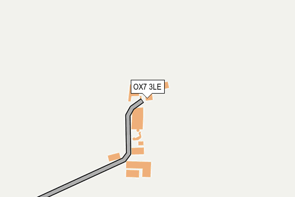 OX7 3LE map - OS OpenMap – Local (Ordnance Survey)