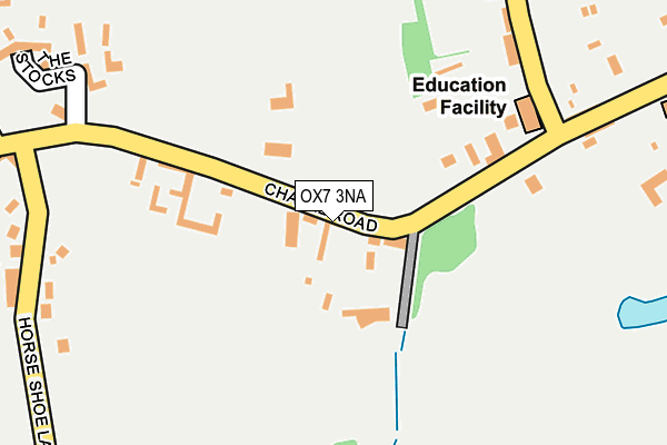 OX7 3NA map - OS OpenMap – Local (Ordnance Survey)