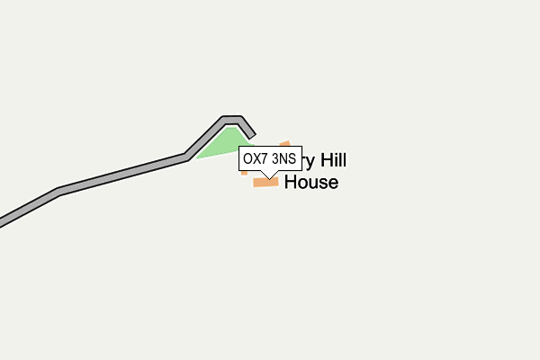 OX7 3NS map - OS OpenMap – Local (Ordnance Survey)