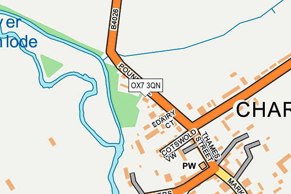 OX7 3QN map - OS OpenMap – Local (Ordnance Survey)