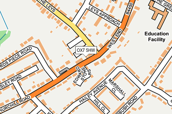 Map of CRIEF CONSULTANCY LTD at local scale