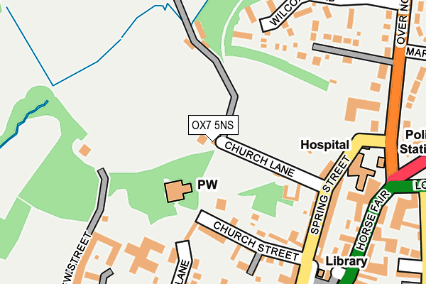 Map of CLEEVES FARM ESTATES LLP at local scale