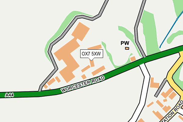 Map of 4PWC LTD at local scale