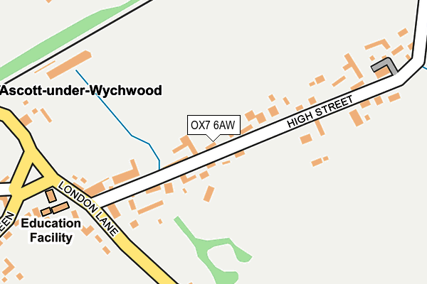 Map of AYLWARD-MILLS CONSULTING LTD at local scale