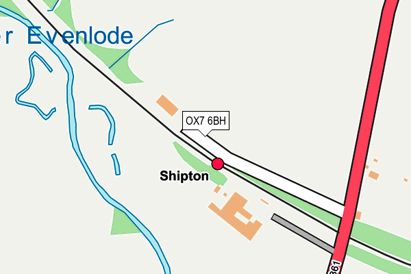 Map of BLACKTHORN LTD at local scale