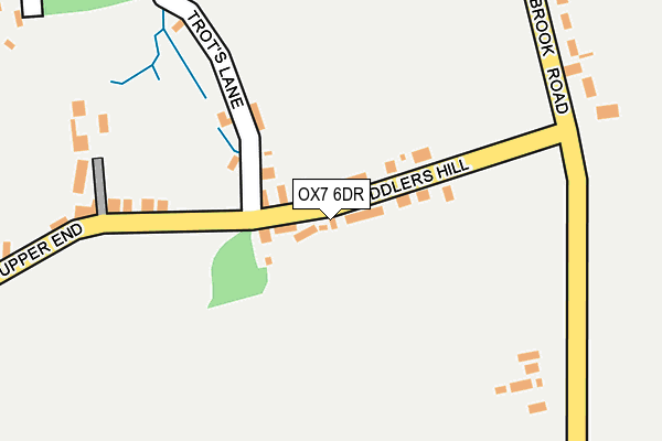 OX7 6DR map - OS OpenMap – Local (Ordnance Survey)