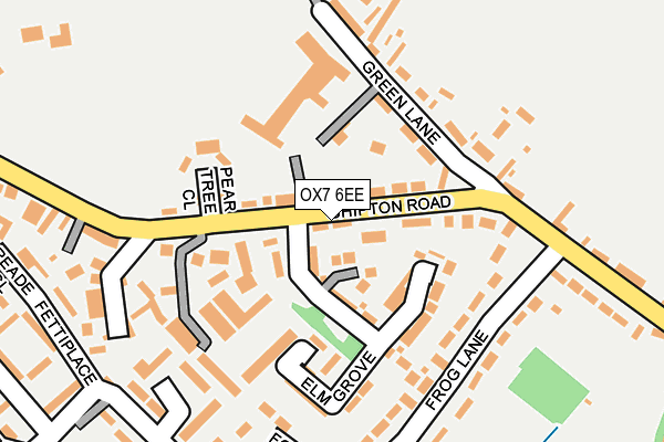 OX7 6EE map - OS OpenMap – Local (Ordnance Survey)