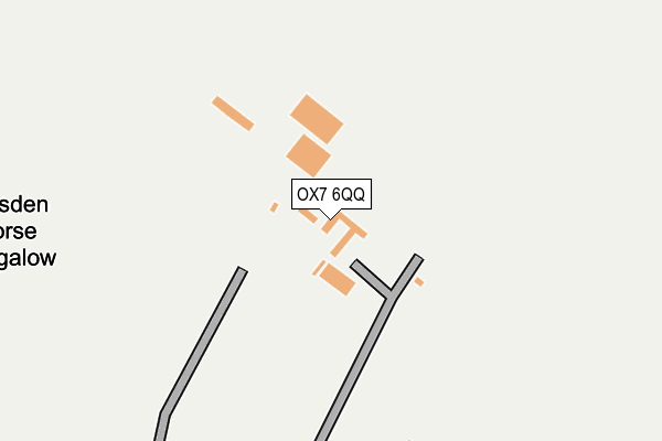 OX7 6QQ map - OS OpenMap – Local (Ordnance Survey)