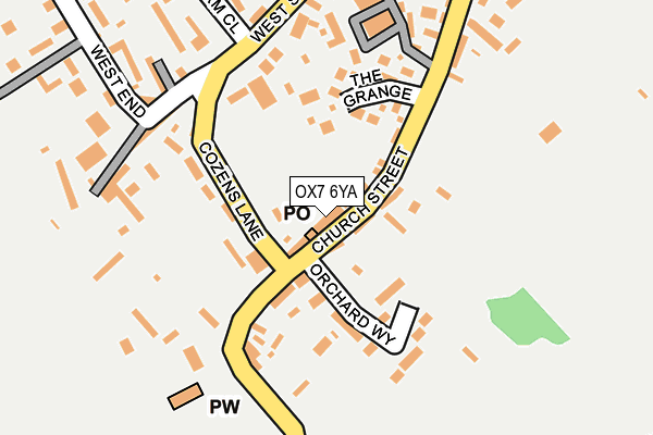Map of POGO LTD at local scale