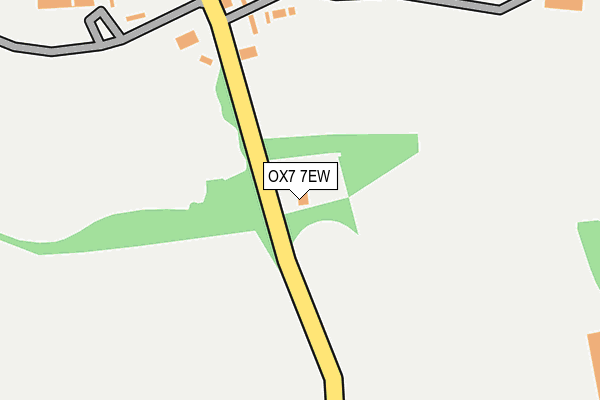 OX7 7EW map - OS OpenMap – Local (Ordnance Survey)