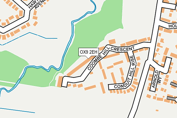 OX9 2EH map - OS OpenMap – Local (Ordnance Survey)