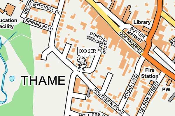 OX9 2ER map - OS OpenMap – Local (Ordnance Survey)