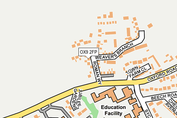 OX9 2FP map - OS OpenMap – Local (Ordnance Survey)