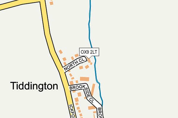 OX9 2LT map - OS OpenMap – Local (Ordnance Survey)