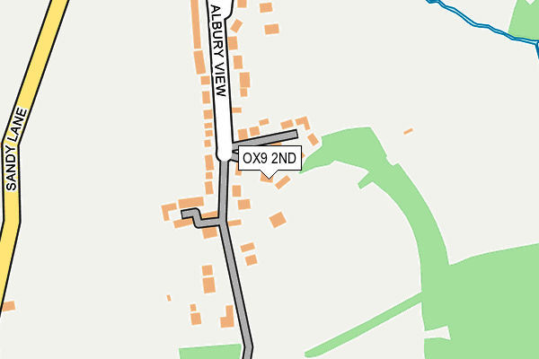 OX9 2ND map - OS OpenMap – Local (Ordnance Survey)