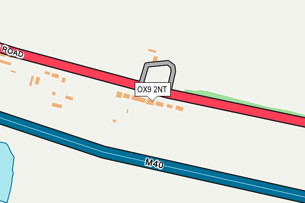OX9 2NT map - OS OpenMap – Local (Ordnance Survey)