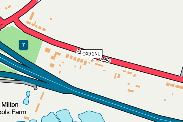 OX9 2NU map - OS OpenMap – Local (Ordnance Survey)