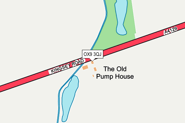 OX9 3QJ map - OS OpenMap – Local (Ordnance Survey)