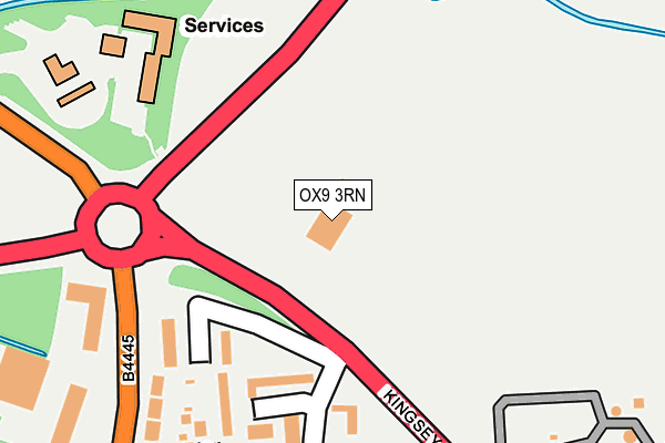 OX9 3RN map - OS OpenMap – Local (Ordnance Survey)