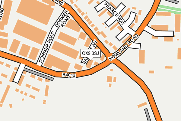 OX9 3SJ map - OS OpenMap – Local (Ordnance Survey)