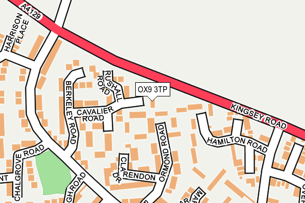 OX9 3TP map - OS OpenMap – Local (Ordnance Survey)