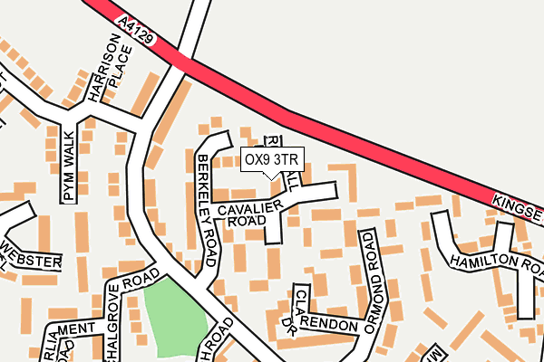 OX9 3TR map - OS OpenMap – Local (Ordnance Survey)