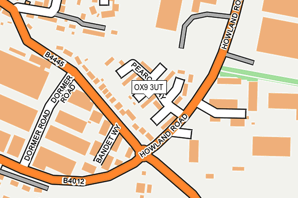 OX9 3UT map - OS OpenMap – Local (Ordnance Survey)